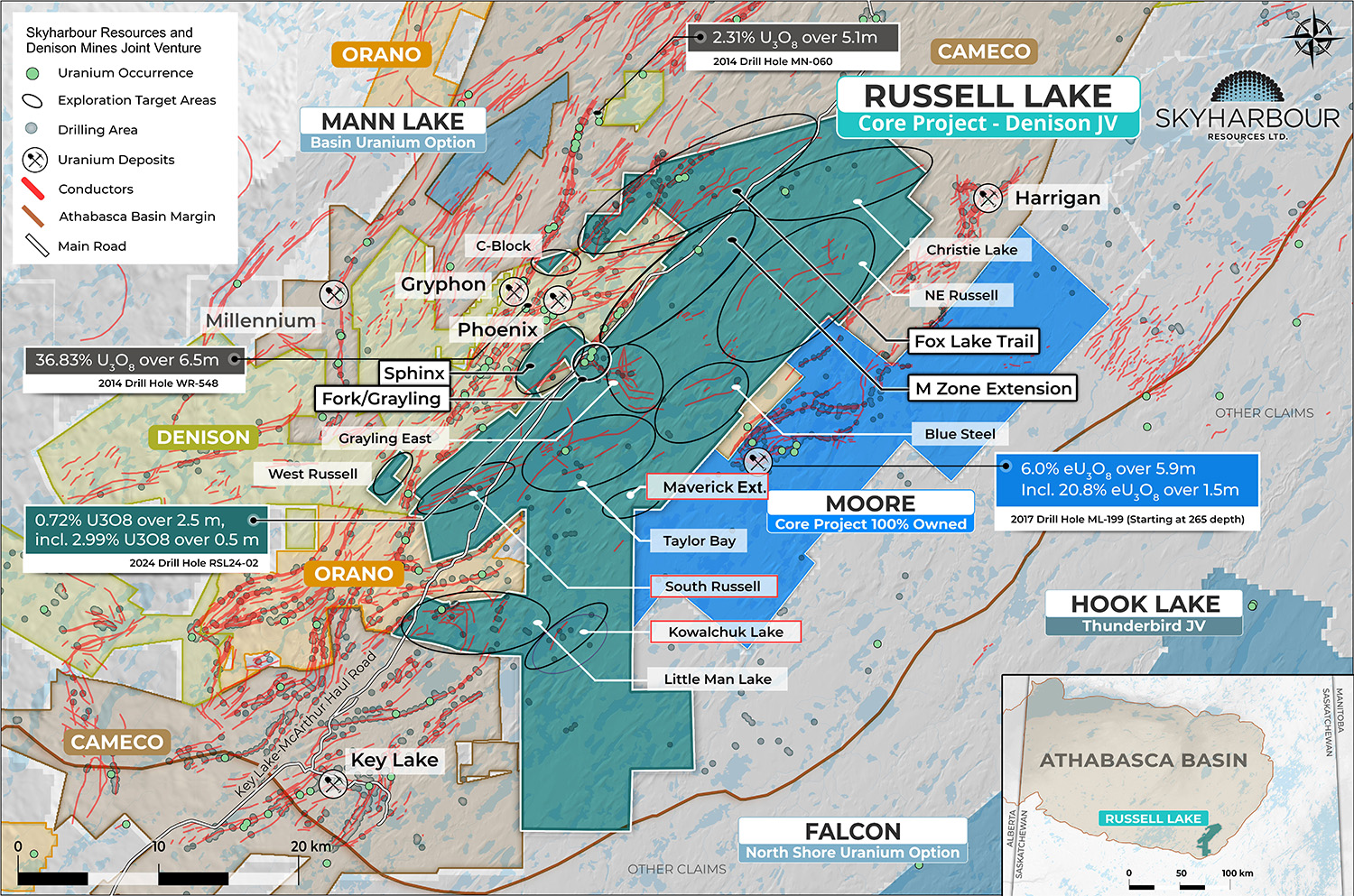Russell Lake Uranium Project