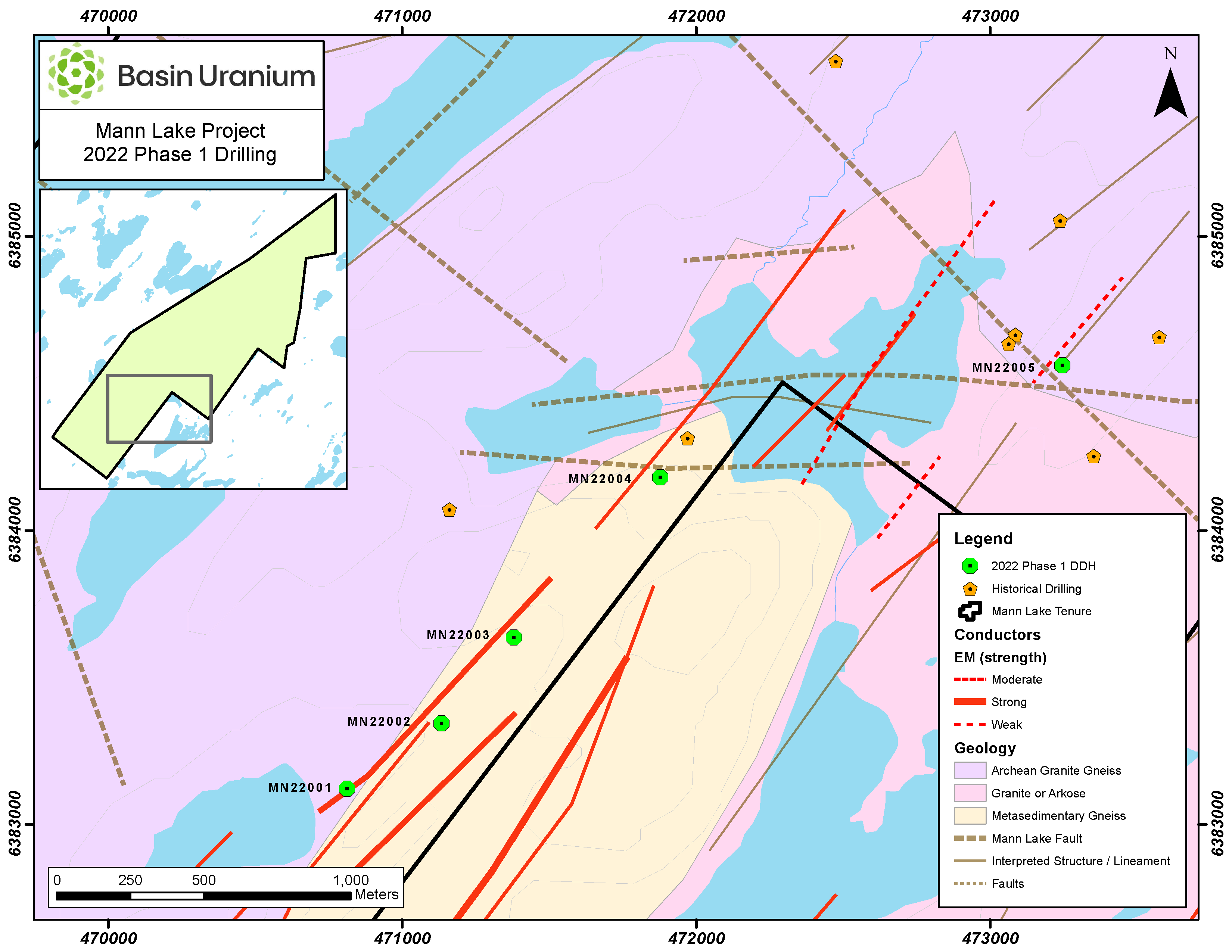 Athabasca Basin Total Field Mag