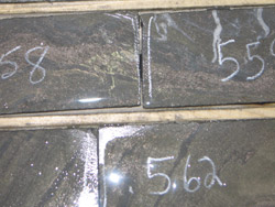 South Bay Project 2008 Drill Core (VMS) Pictures