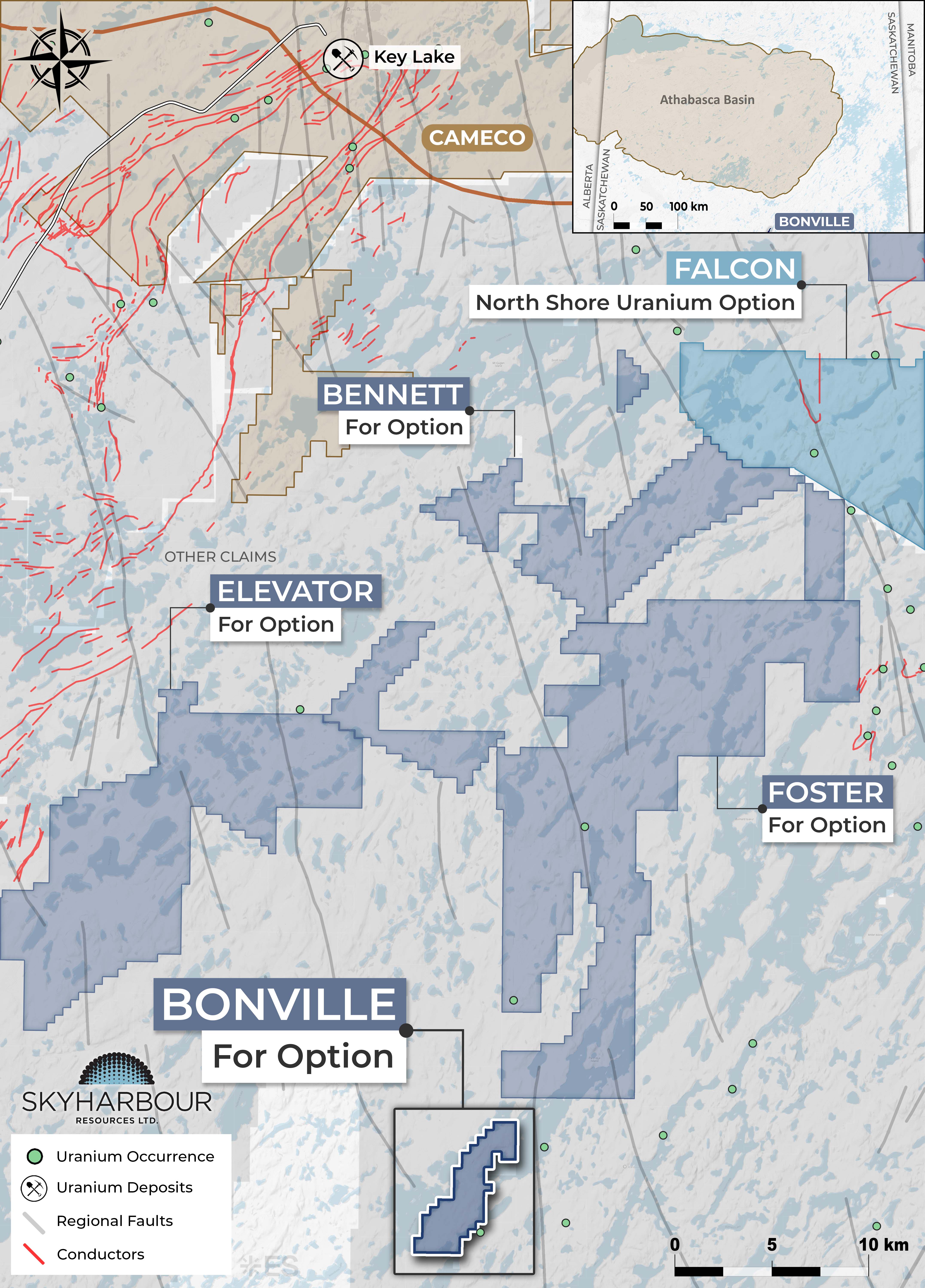 Bonville Map