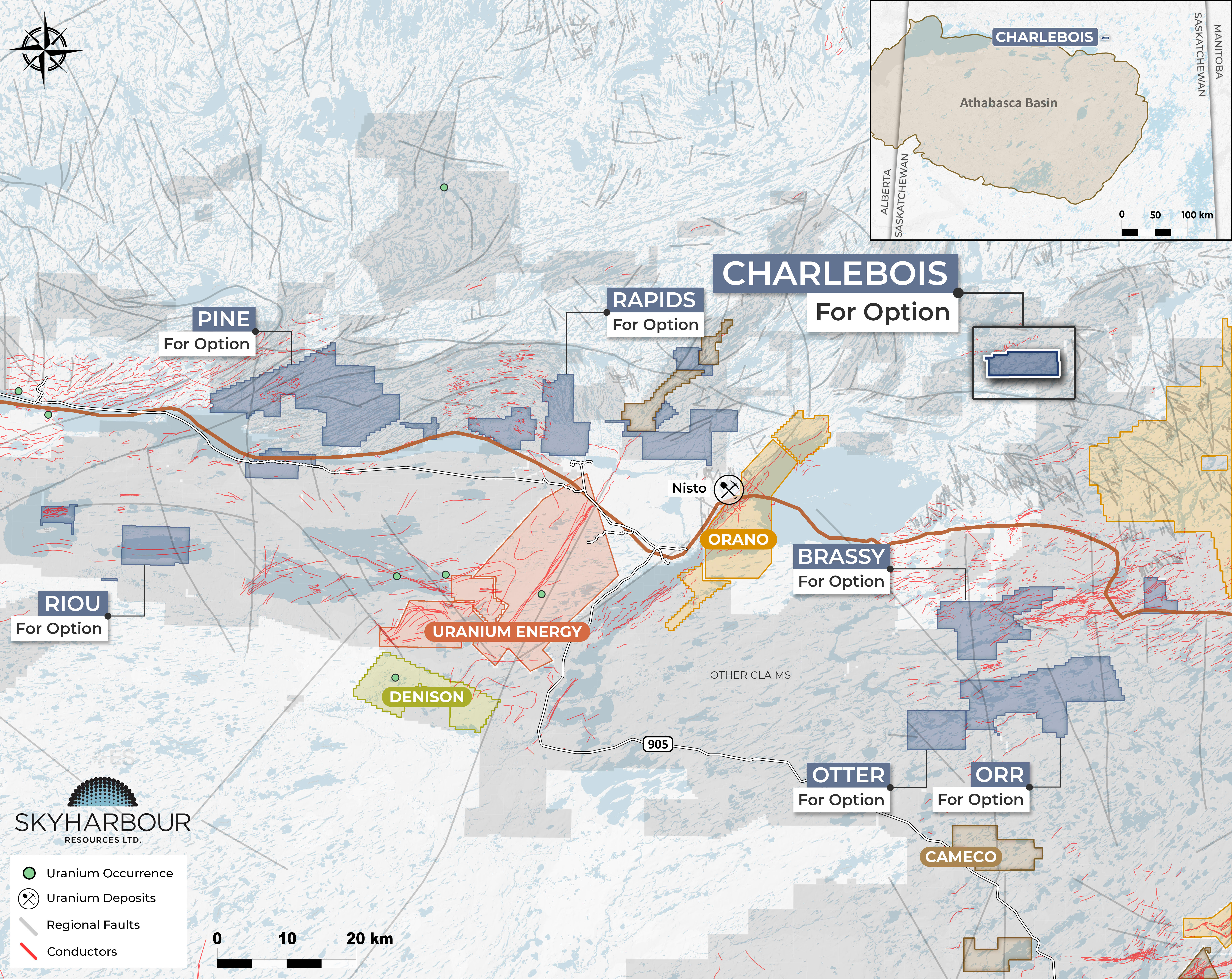 Charlebois Map